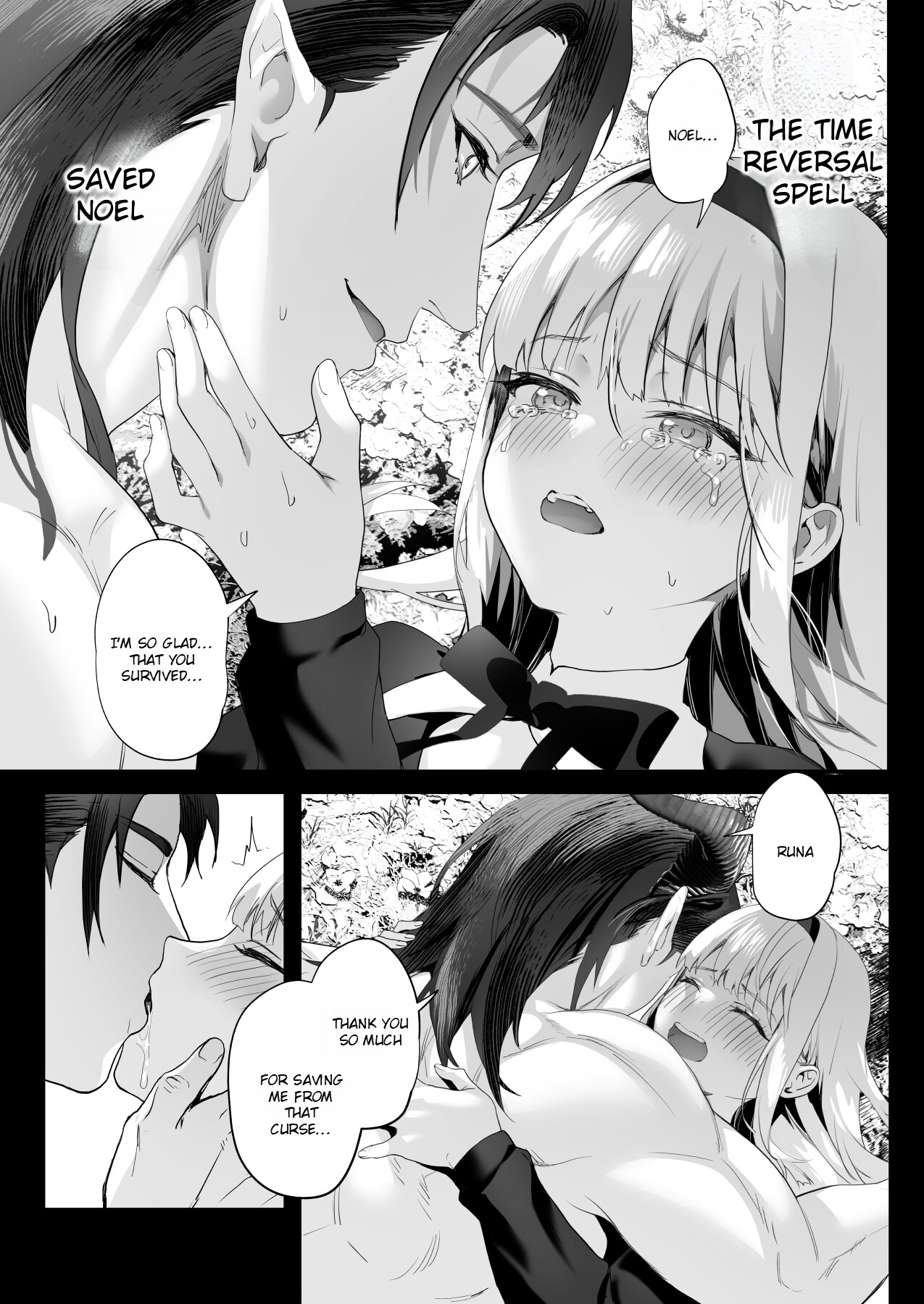 Hentai Manga Comic-A mysterious exorcist falls in love with a reincarnated succubus and risks his life-Read-187